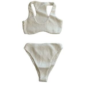 Naked Wardrobe Cream Bikini Set